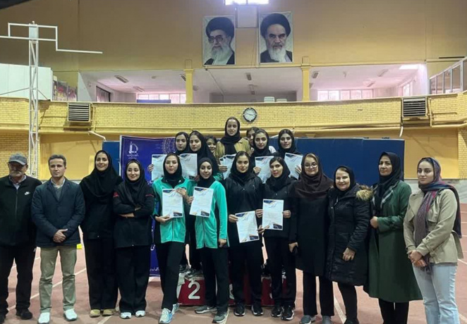 درخشش تیم دو و میدانی دانشجویان دختر دانشگاه بیرجند در مسابقات منطقه ۹ ورزش دانشگاه‌ها