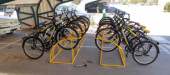 راه اندازی ایستگاه‌های دوچرخه و نصب سطل‌های زباله در پردیس دانشگاه بیرجند