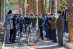 آئین افتتاحیه فاز اول پیست دوچرخه سواری برادران در دانشگاه بیرجند